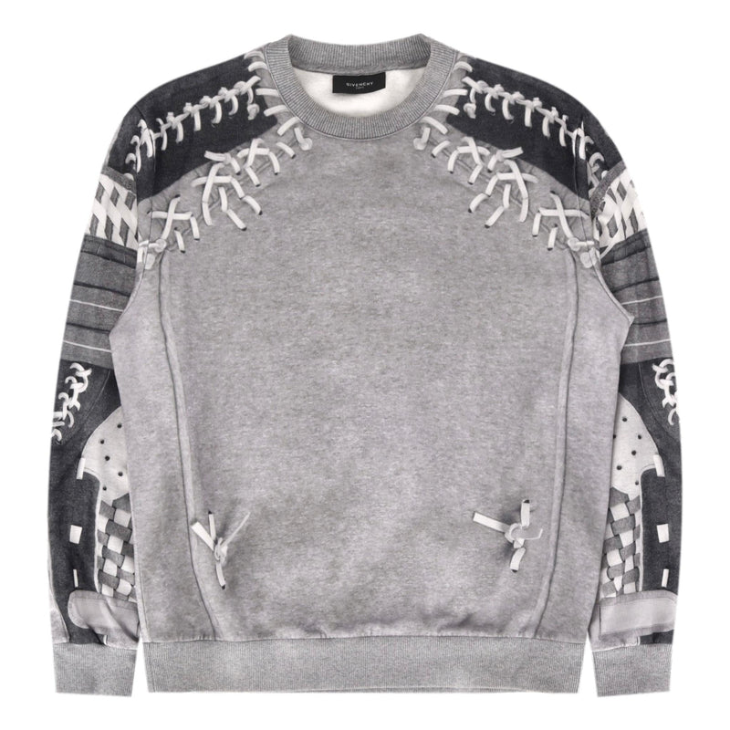 Givenchy Lace-Up Detail Sweatshirt. Size S