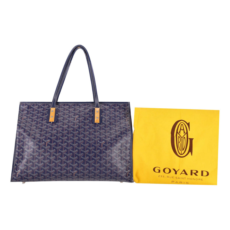 Goyard Marquises Goyardine Coated Canvas Tote Bag