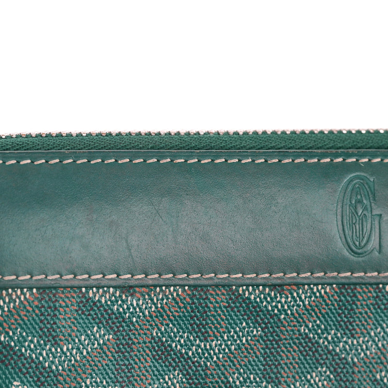 Goyard Goyardine Matignon Zip Around GM Wallet