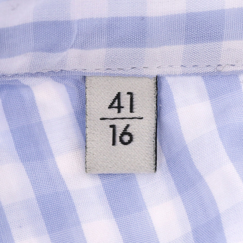 Gucci Gingham Cotton Shirt. Size 41/16