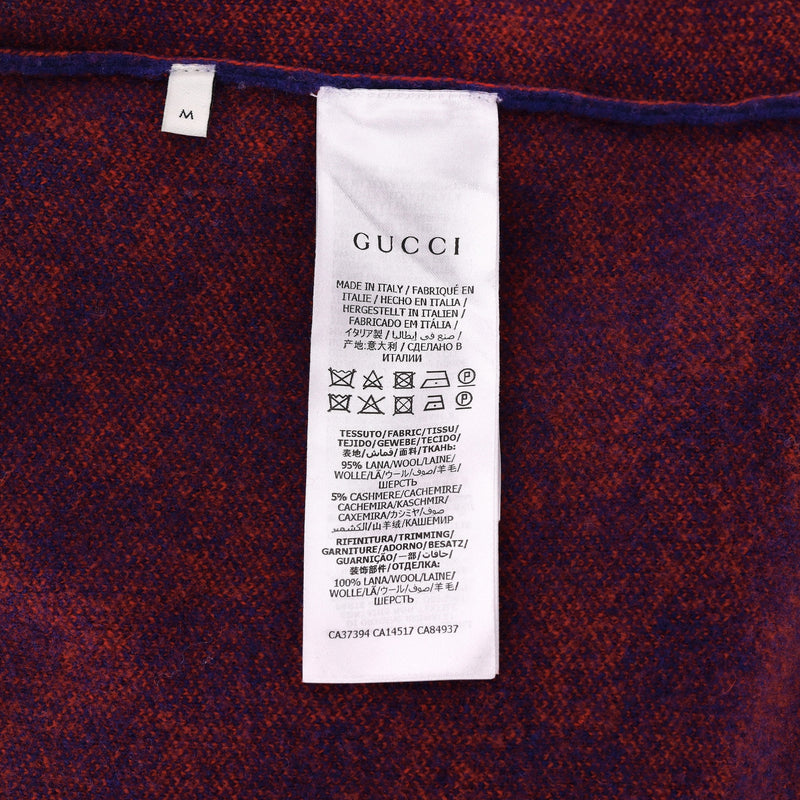 Gucci All Over 'GG' Logo Wool V Neck Cardigan. Size M