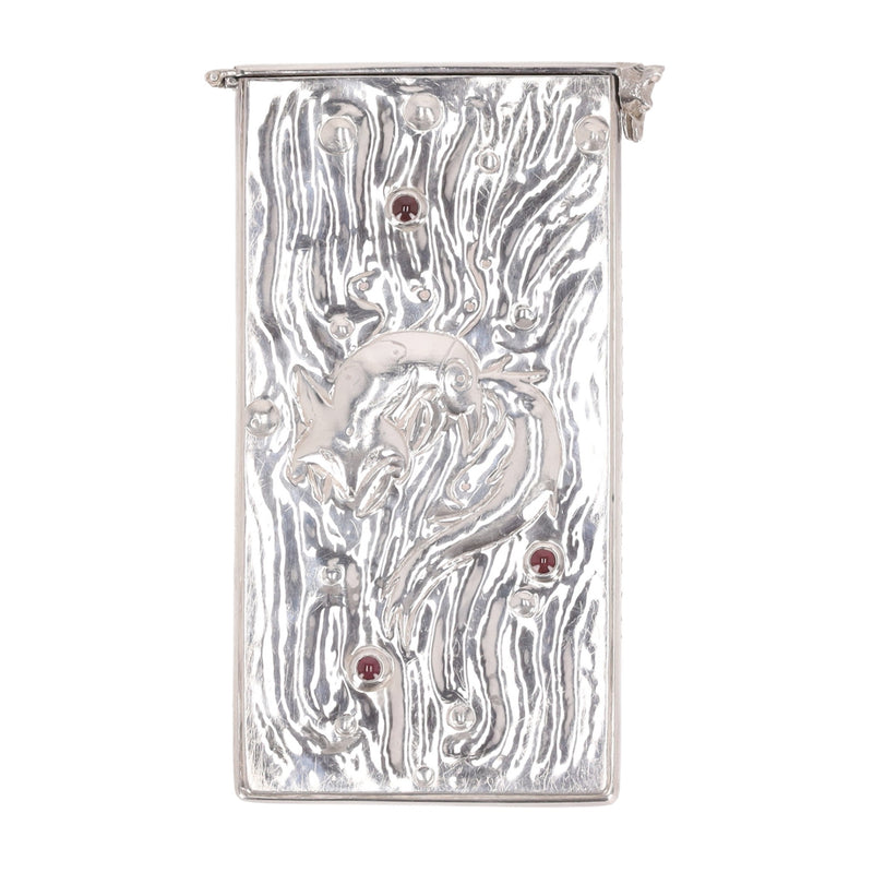 Harts & Osborne Ltd Edition Solid Silver With Diamonds & Rubies Case