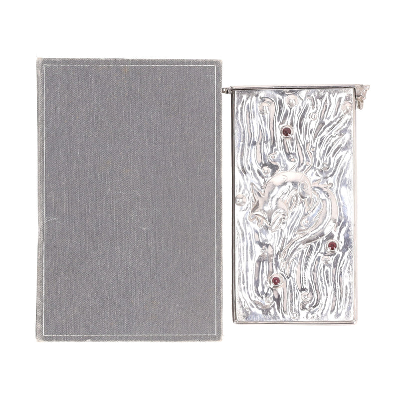 Harts & Osborne Ltd Edition Solid Silver With Diamonds & Rubies Case