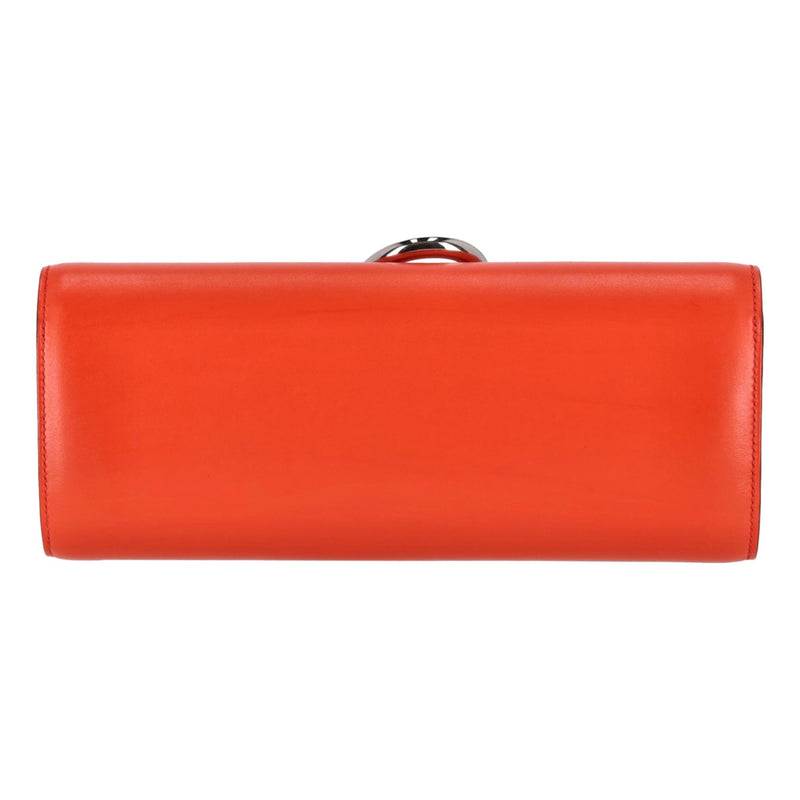 Hermes Egee Clutch Bag In Tadelakt Leather