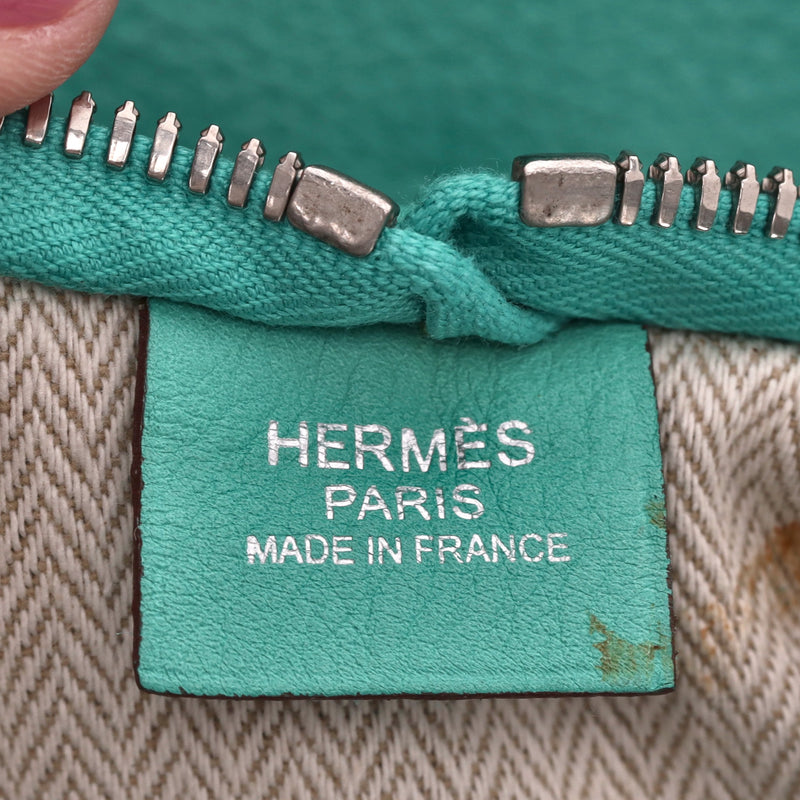 Hermes Leather Massai Tote Bag