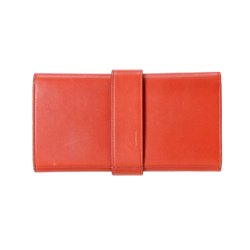 Hermes Leather Medor Clutch Bag