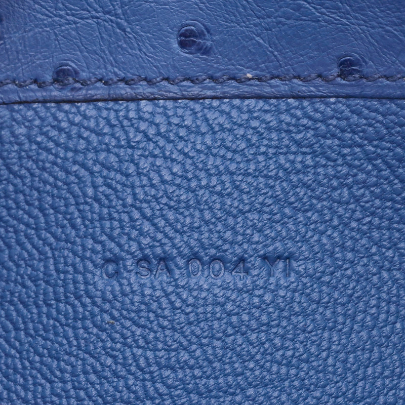 Hermes Ostrich Skin Constance Long Wallet