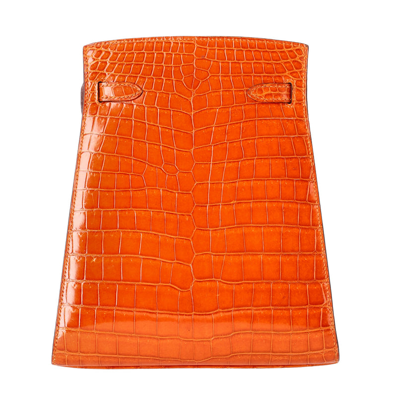 Hermes Crocodile Porosus Skin Kelly Sport Bag