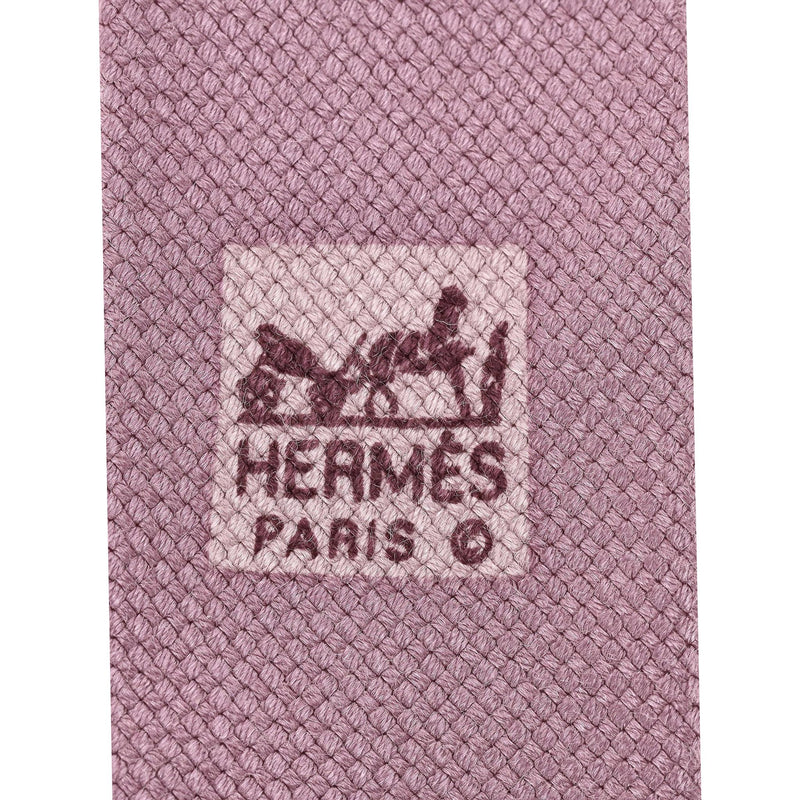 Hermes Vintage Woven Silk Tie