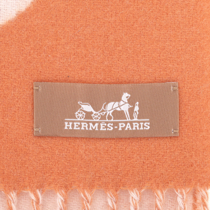 Hermes Cashmere Casaque Grand Mors Muffler Scarf