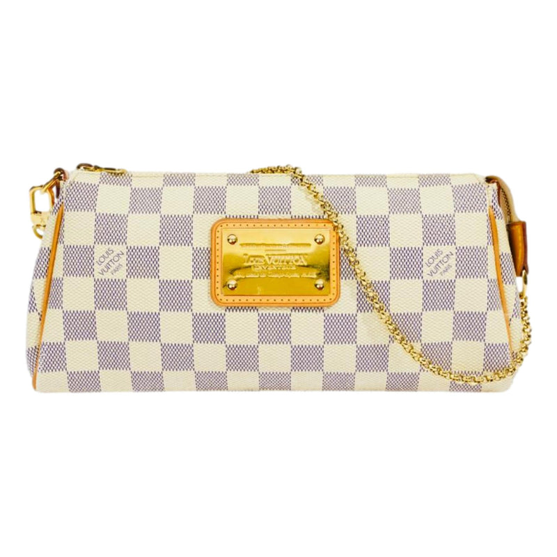 Louis Vuitton Damier Azur Eva Pochette Bag