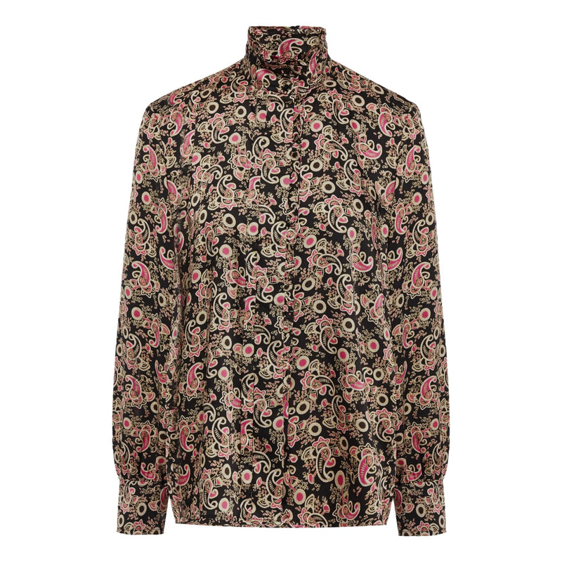 Sandro Paisley Print Twill Shirt. Size 1