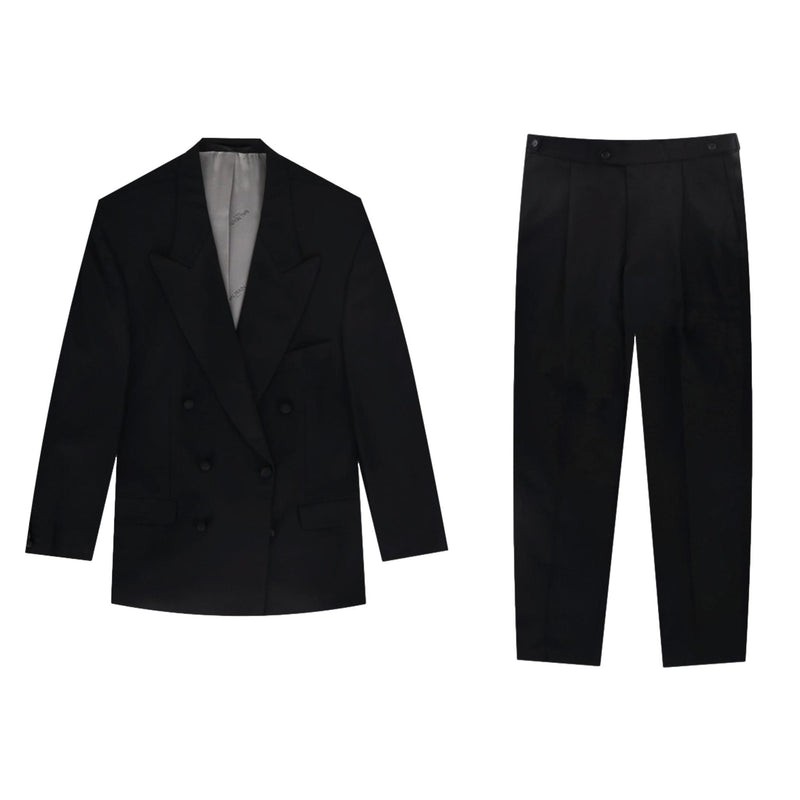 Balmain Wool Two-Piece Suit. Size L