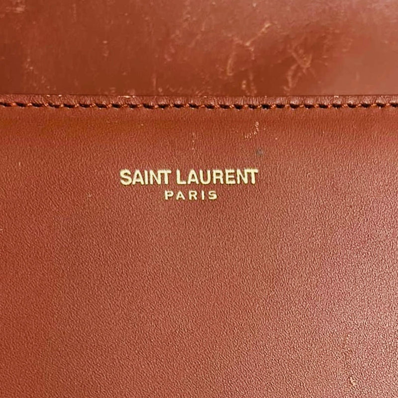 Saint Laurent 'YSL' Univeriste Crossbody Leather Satchel Bag