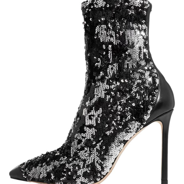 Jimmy choo sequin boots best sale