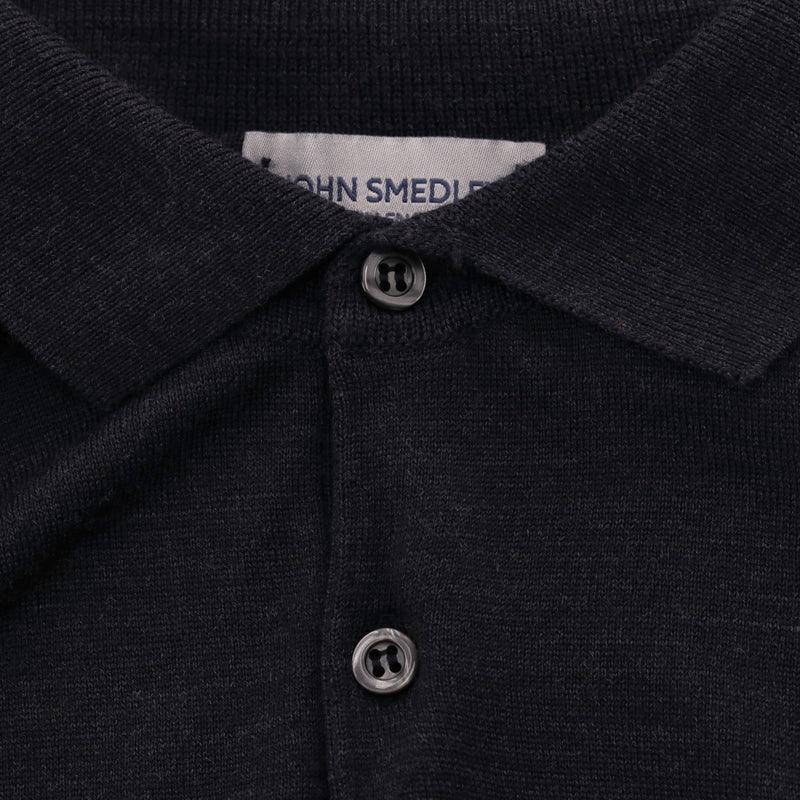 John Smedley Wool Polo Shirt. Size S