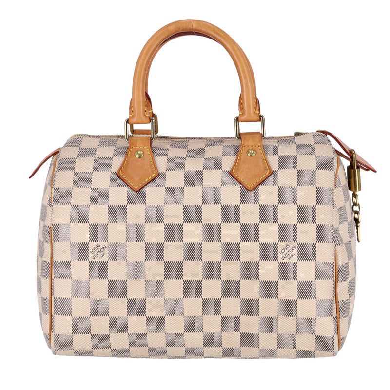 Louis Vuitton Damier Azur Speed 25 Handbag