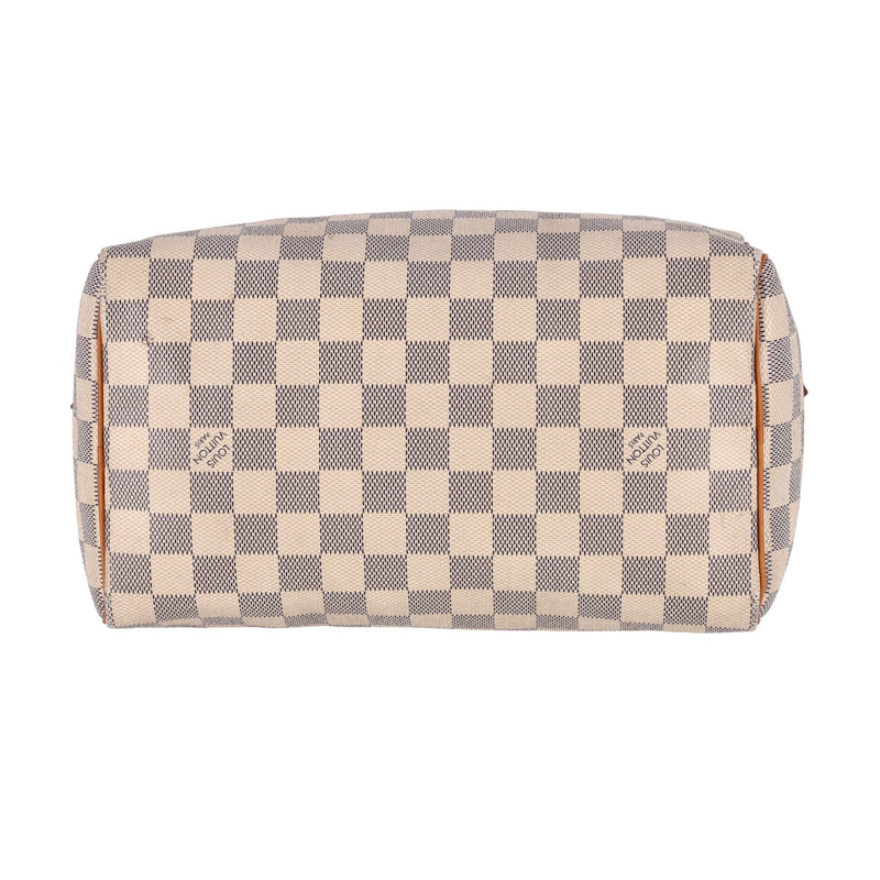 Louis Vuitton Damier Azur Speed 25 Handbag