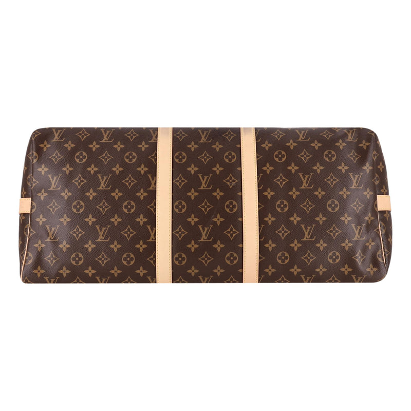 Louis Vuitton Keepall Bandoulière 60 Monogram Coated Canvas Travel Bag