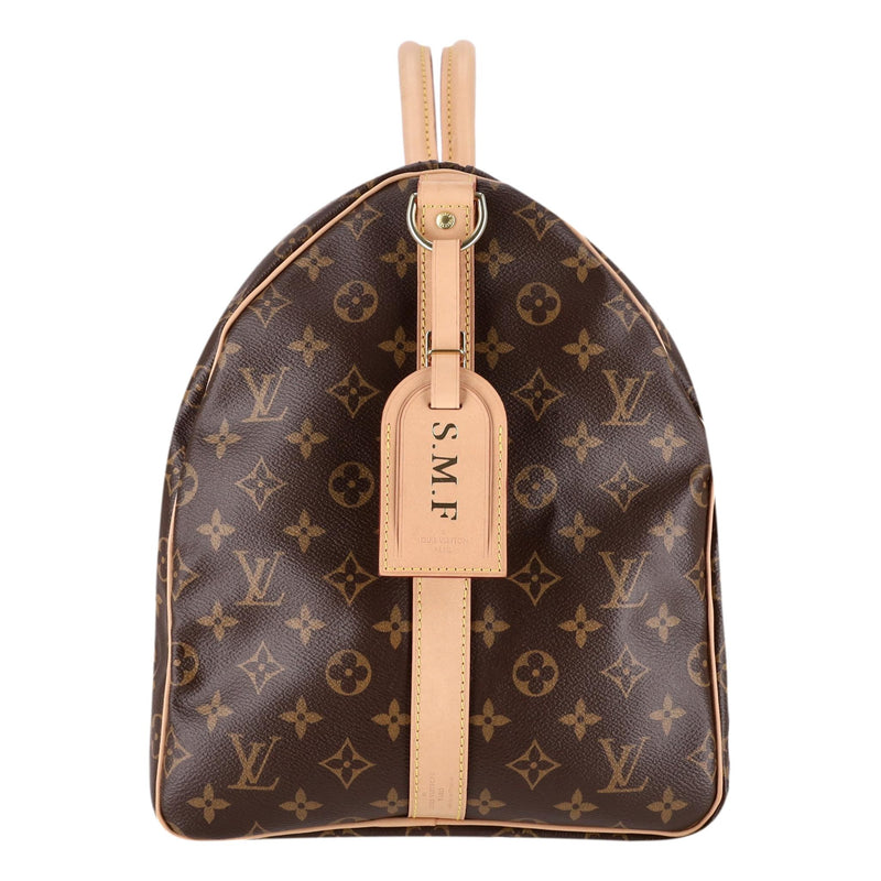 Louis Vuitton Keepall Bandoulière 60 Monogram Coated Canvas Travel Bag