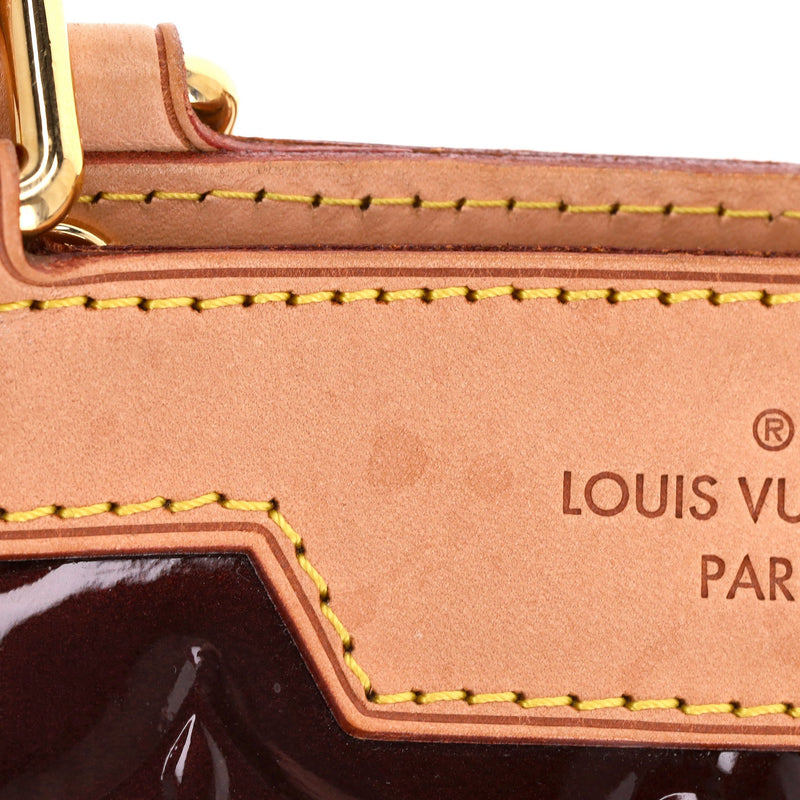 Louis Vuitton Monogram Vernis Patent Leather GM Brea Bag