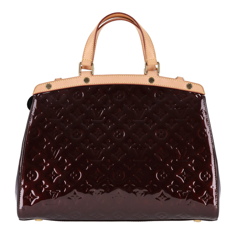 Louis Vuitton Monogram Vernis Patent Leather GM Brea Bag