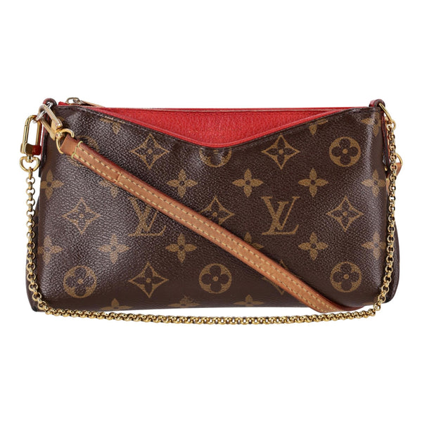 Louis Vuitton Monogram Pallas Clutch Bag