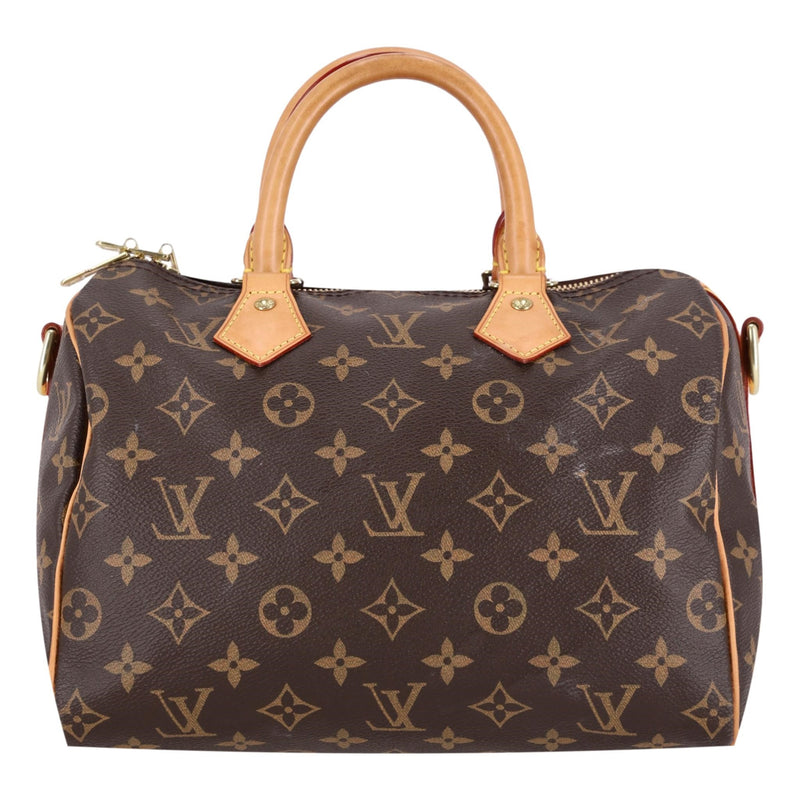 Louis Vuitton Monogram Speedy 25 Coated Canvas Handbag