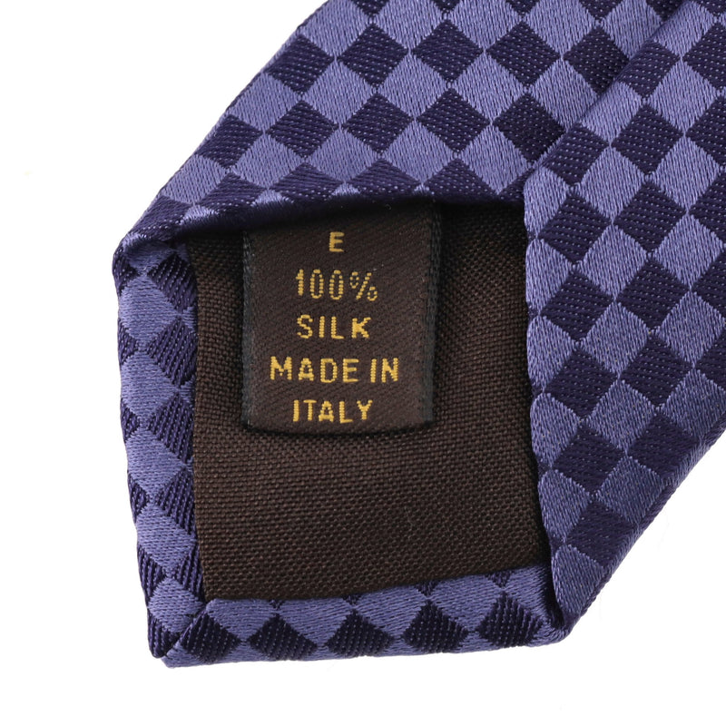 Louis Vuitton Silk Checkered Tie