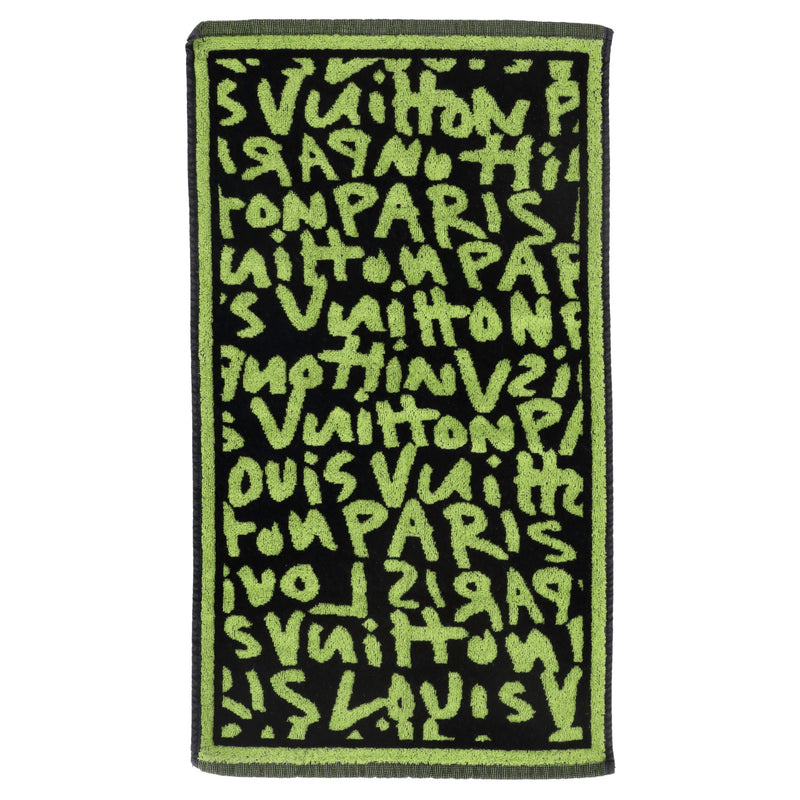 Louis Vuitton Limited Edition Monogram Graffiti Beach Towel