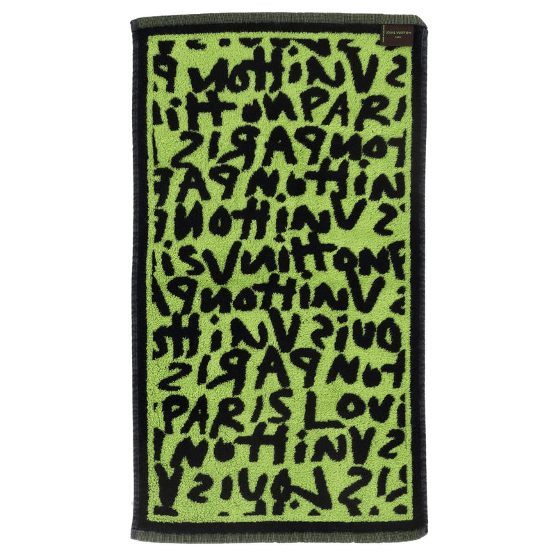 Louis Vuitton Limited Edition Monogram Graffiti Beach Towel