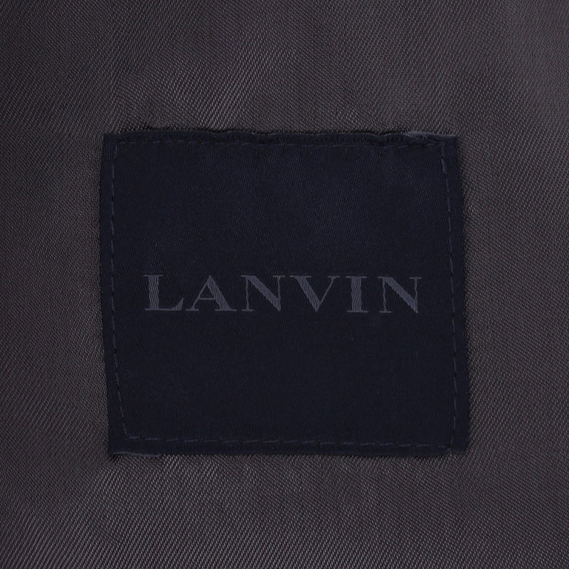 Lanvin Metallic Satin Panelled Bomber Jacket. Size 46IT