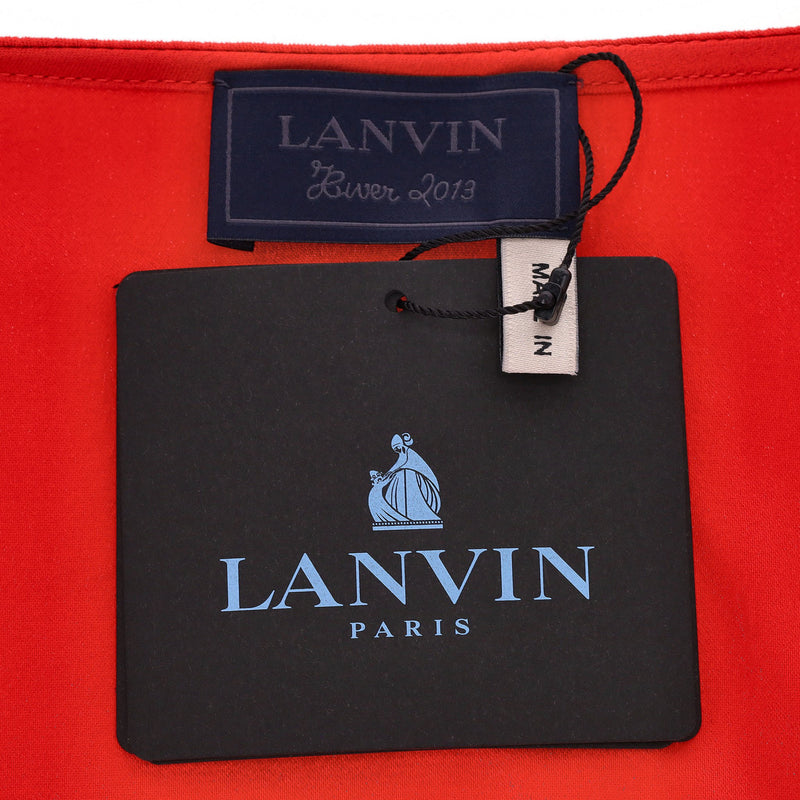 Lanvin Drape Dress. Size 38FR