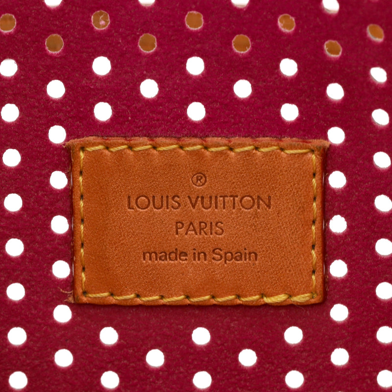 Louis Vuitton Ltd Edition Monogram Perforated Coated Canvas Pochette Bag