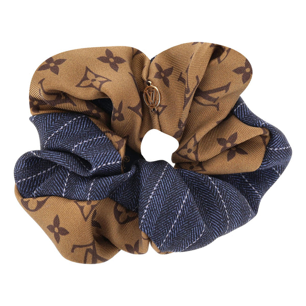 Louis Vuitton Silk Be Mindful Chouchou Monogram Scrunchie