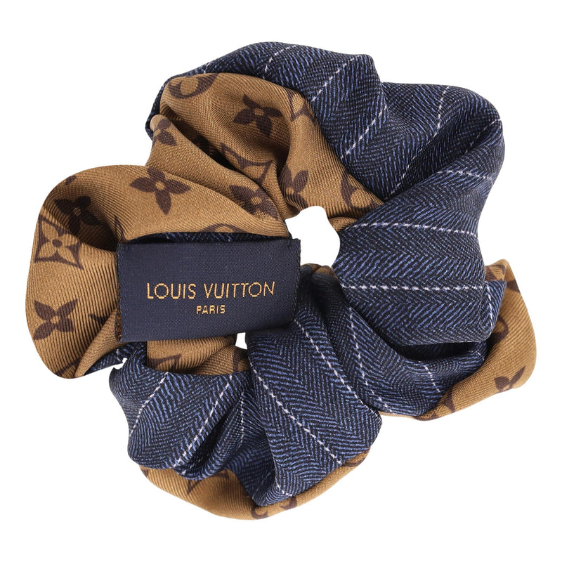 Louis Vuitton Silk Be Mindful Chouchou Monogram Scrunchie