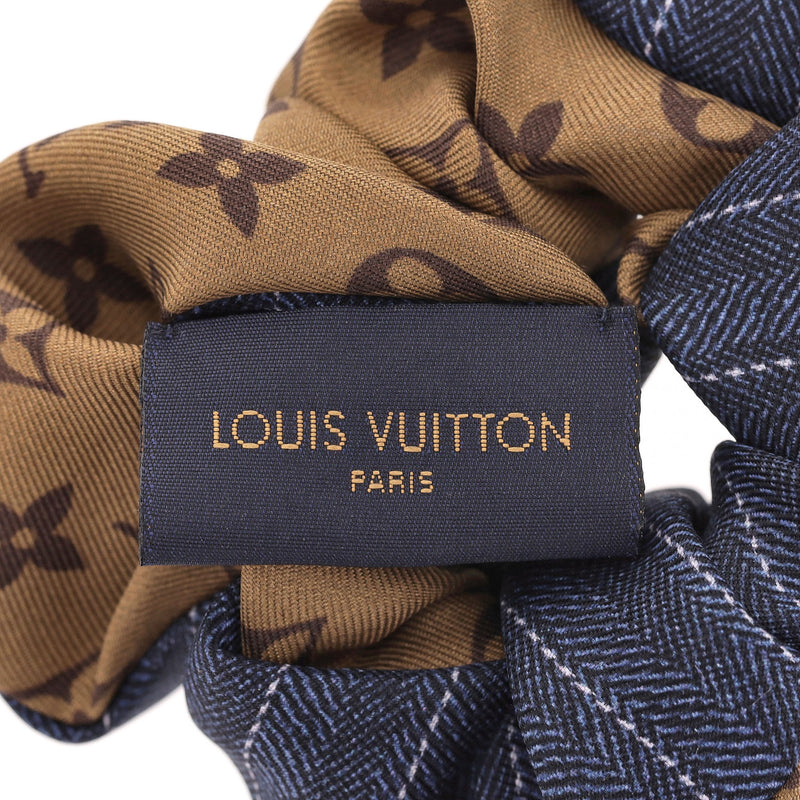 Louis Vuitton Silk Be Mindful Chouchou Monogram Scrunchie