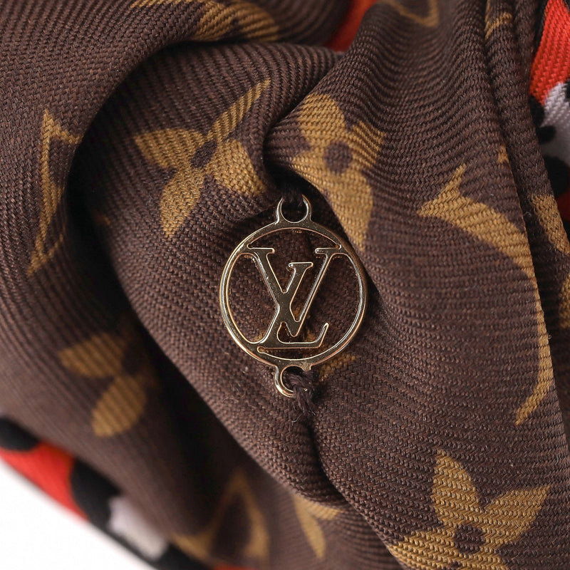 Louis Vuitton Silk Be Mindful Chouchou Monogram Scrunchie