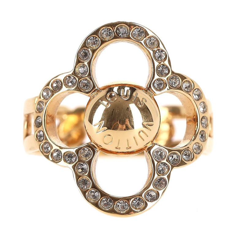 Louis Vuitton Monogram Flower Power Crystal Ring