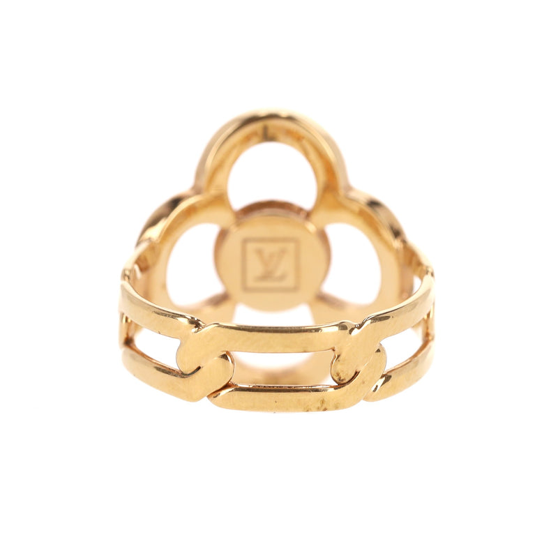 Louis Vuitton Monogram Flower Power Crystal Ring