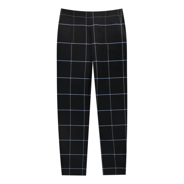 Marni Checked Cotton Blend Trousers. Size 42IT