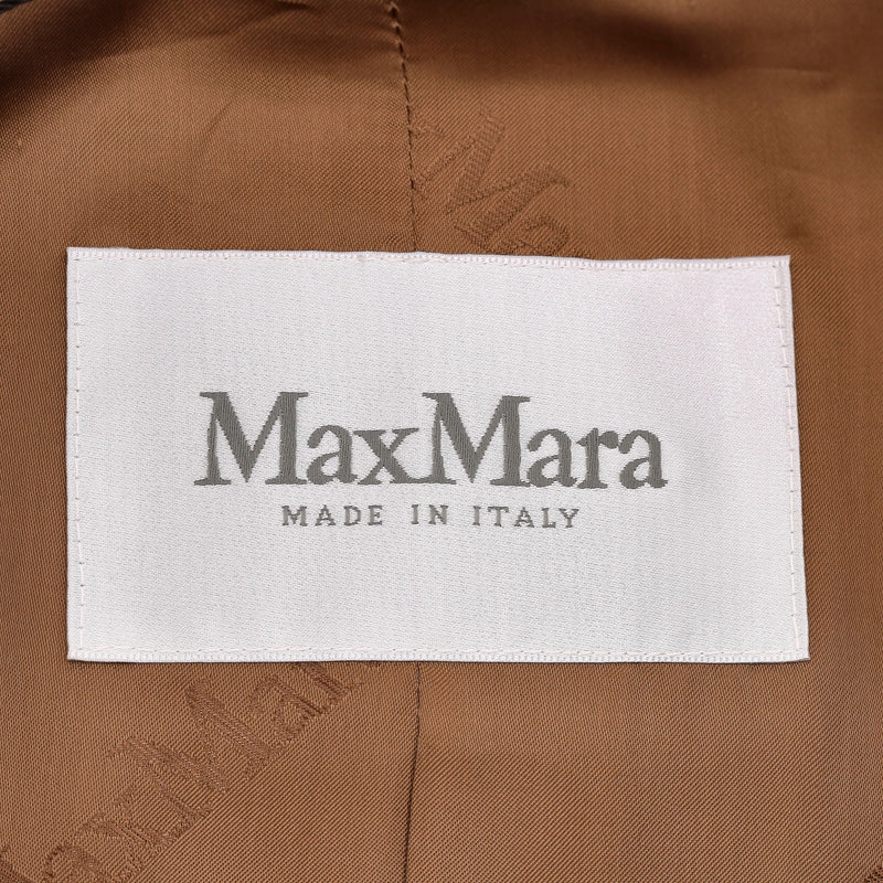 Max Mara Camel Wool  & Silk Teddy Coat. Size S