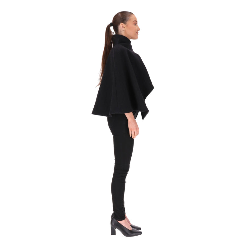 Max Mara Virgin Wool Cape. Size 36FR