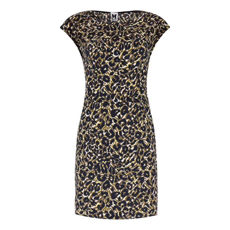 Missoni Animal Print Silk & Cotton Dress. Size 40IT