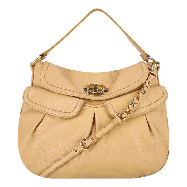 Miu Miu Leather Tote Shoulder Bag