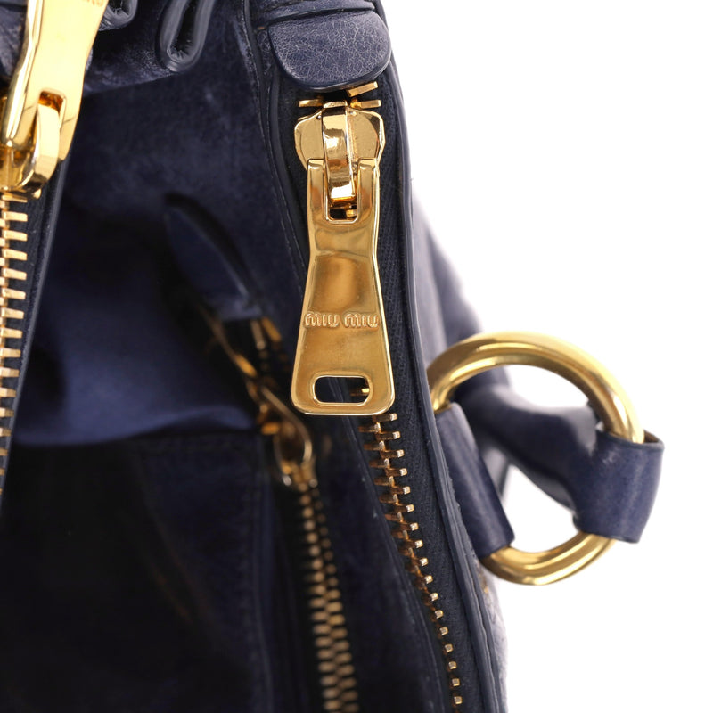 Miu Miu Vitello Leather Bag