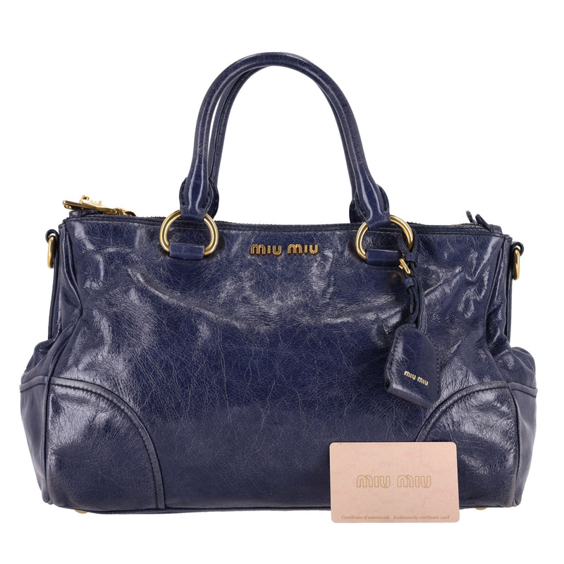 Miu Miu Vitello Leather Bag