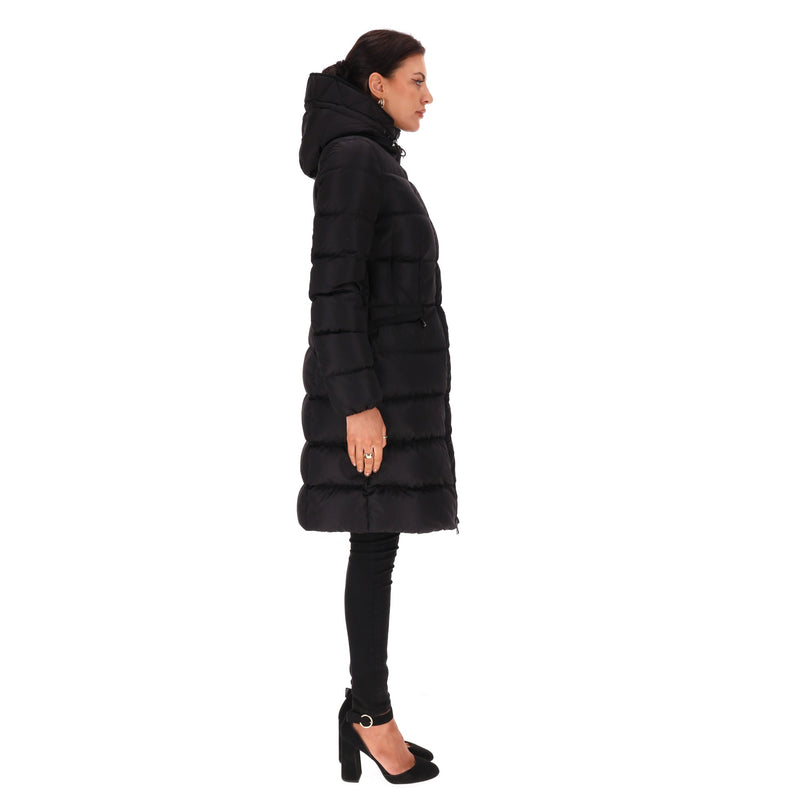 Moncler Avocette Hooded Down Long Jacket/Coat. Size 0