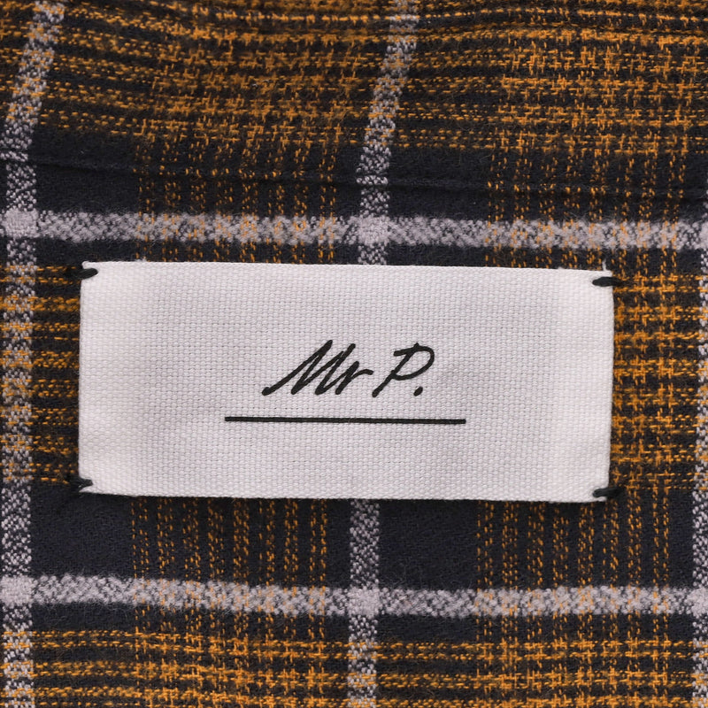 Mr P. Checked Flannel Cotton Shirt. Size XS