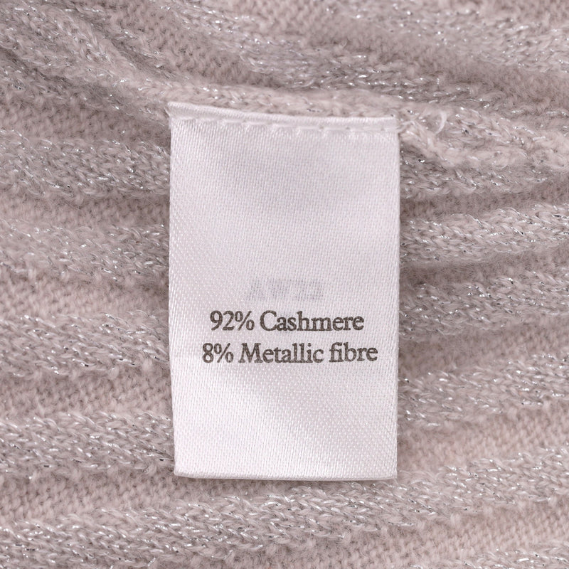 N. Peal Ribbed Cashmere Jumper. Size M